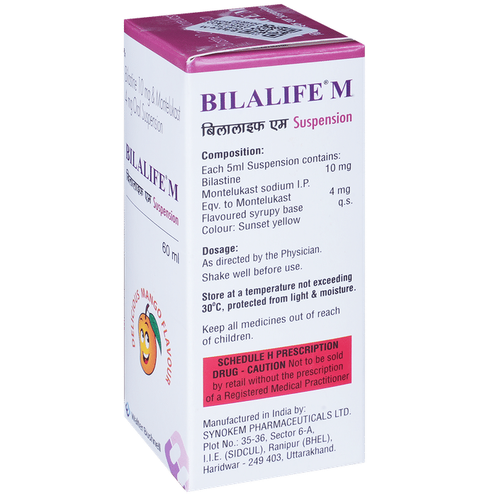 Bilalife M Oral Suspension Delicious Mango