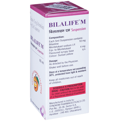 Bilalife M Oral Suspension Delicious Mango