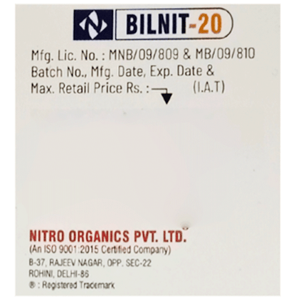 Bilnit 20 Tablet