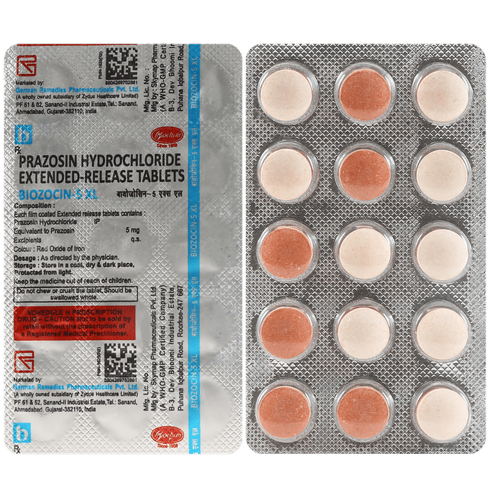 Buy Biozocin 5 XL Tablet Online | Classic Derma – Classic Derma-UAE