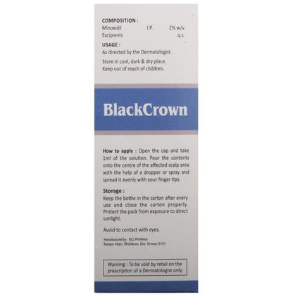 BlackCrown 2% Solution