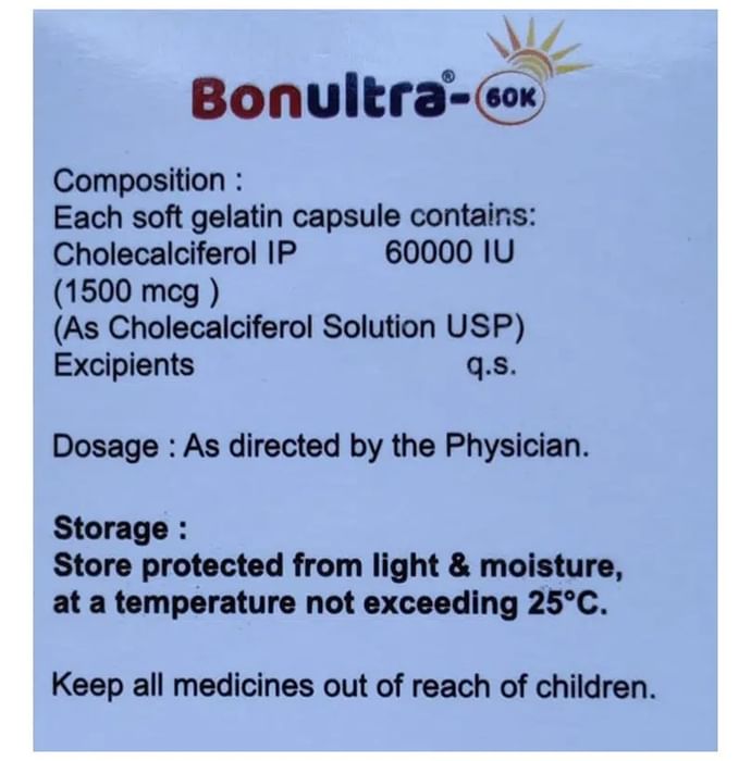 Bonultra 60K Soft Gelatin Capsule - Classic Derma