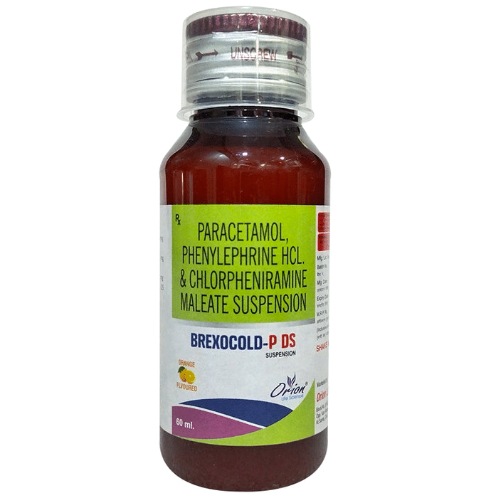 Brexocold-P DS Oral Suspension Orange - Classic Derma