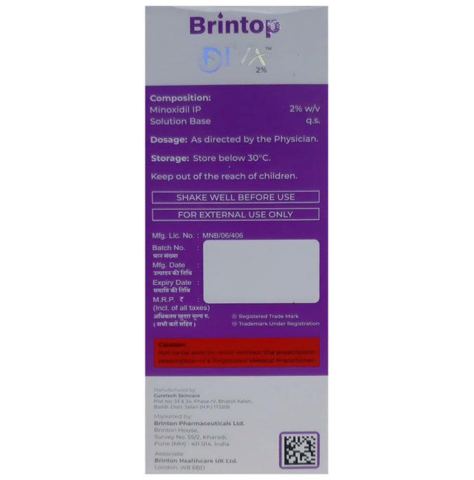 Brintop Diva 2% Topical Solution