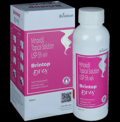 Brintop Diva 5% Topical Solution - Classic Derma