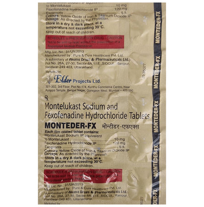 Alderec-M Tablet - Classic Derma