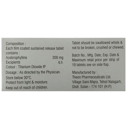 Brophyle SR Tablet