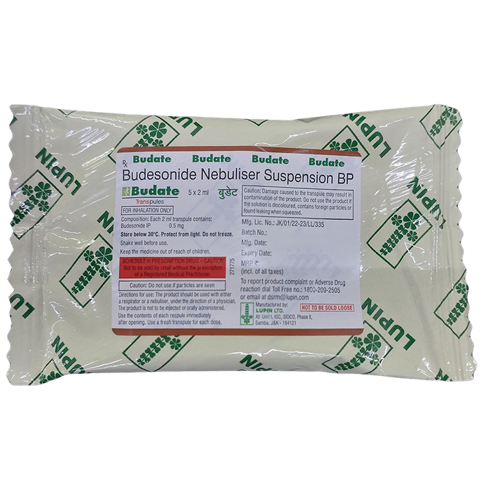 Budate 0.5mg Transpules (2ml Each) - Classic Derma