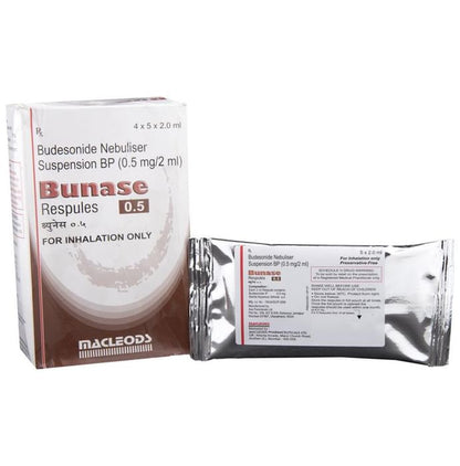 Bunase 0.5 Respules(2ml Each) - Classic Derma