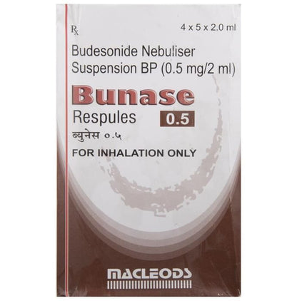 Bunase 0.5 Respules(2ml Each)