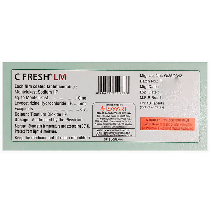 C Fresh LM 5mg/10mg Tablet