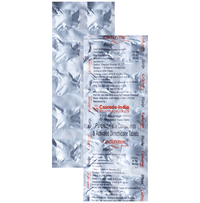 Cadizyme Tablet - Classic Derma