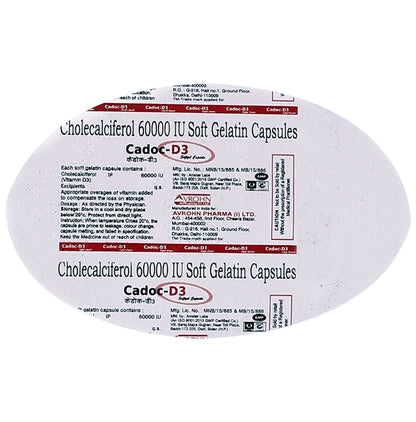 Cadoc-D3 SoftgelCapsule