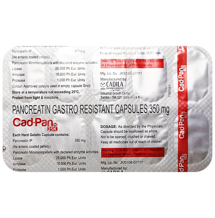 Cadpan PE 25K Capsule
