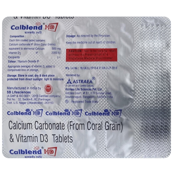 Calblend HD Tablet - Classic Derma