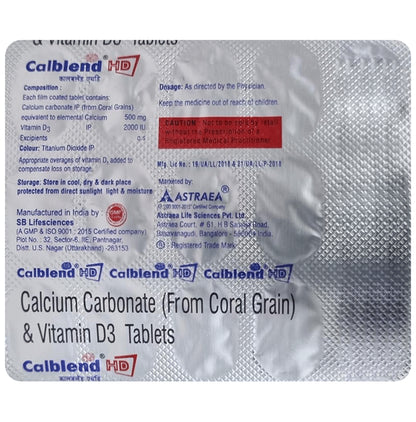 Calblend HD Tablet - Classic Derma