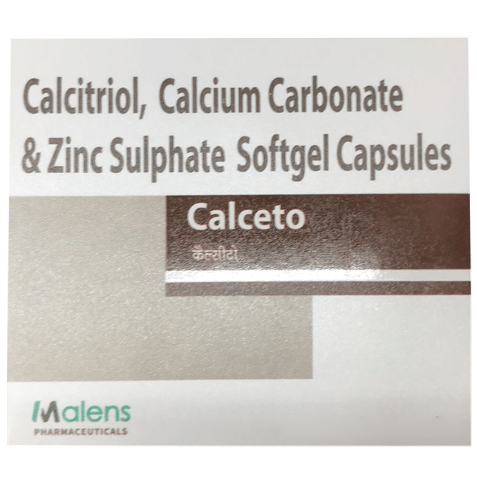 Calceto Softgel Capsule - Classic Derma