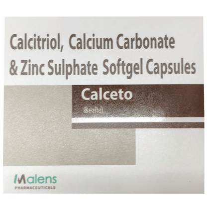 Calceto Softgel Capsule - Classic Derma