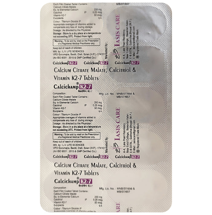 Calcichamp K2 7 Tablet