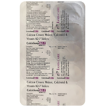 Calcichamp K2 7 Tablet