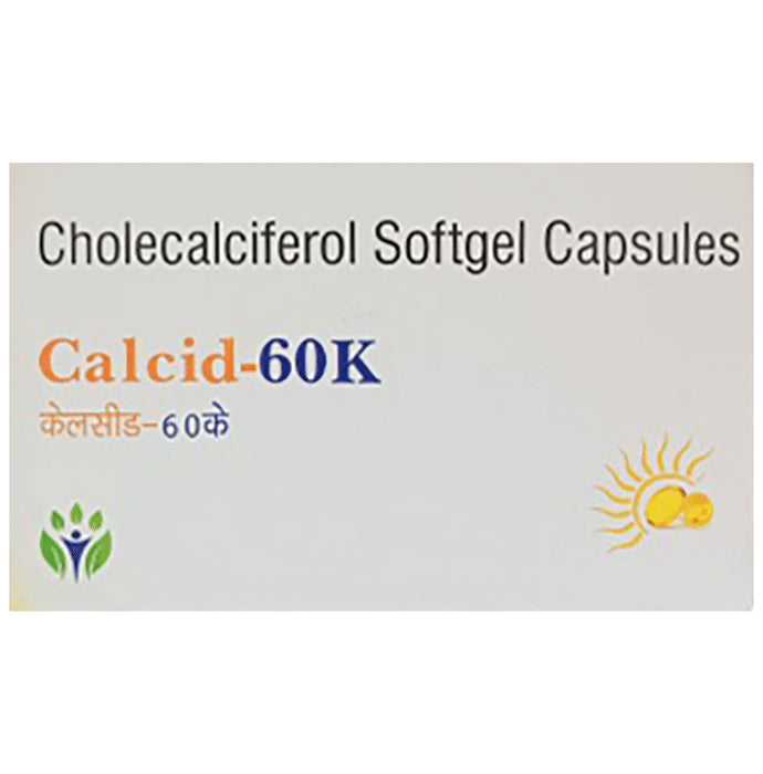 Calcid 60K Softgel Capsule - Classic Derma