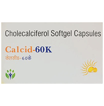 Calcid 60K Softgel Capsule - Classic Derma