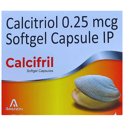 Calcifril Softgel Capsule - Classic Derma