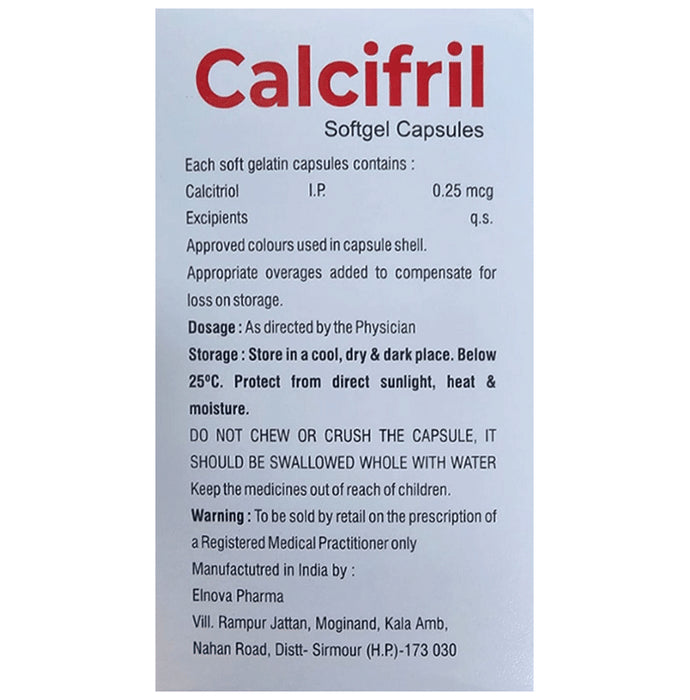Calcifril Softgel Capsule