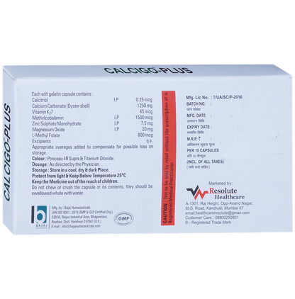 Calcigo Plus Softgel Capsule