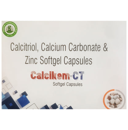 Calcikem-CT Softgel Capsule - Classic Derma