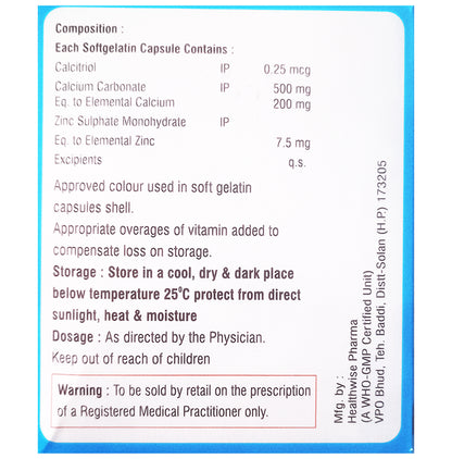 Calcikem-CT Softgel Capsule