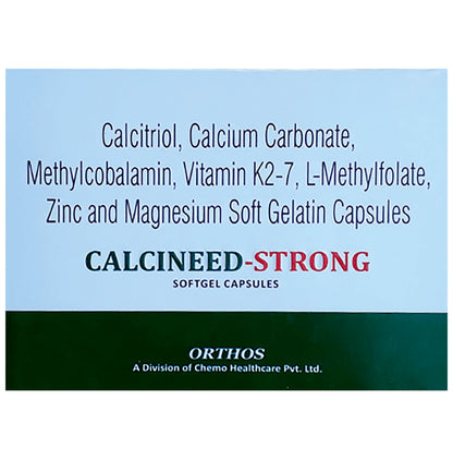 Calcineed-Strong Softgel Capsule - Classic Derma