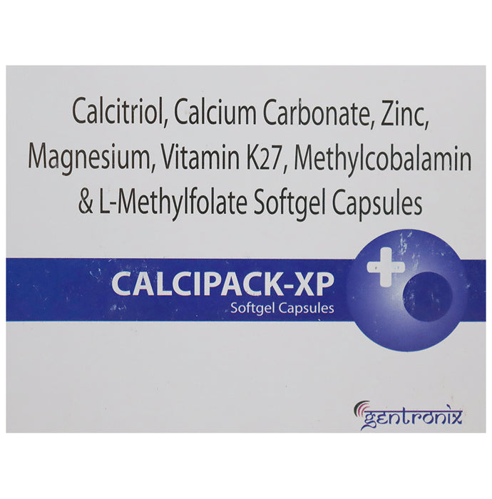 Calcipack-XP Softgel Capsule - Classic Derma
