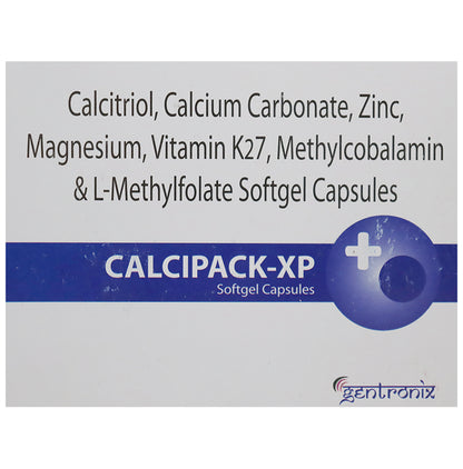 Calcipack-XP Softgel Capsule - Classic Derma