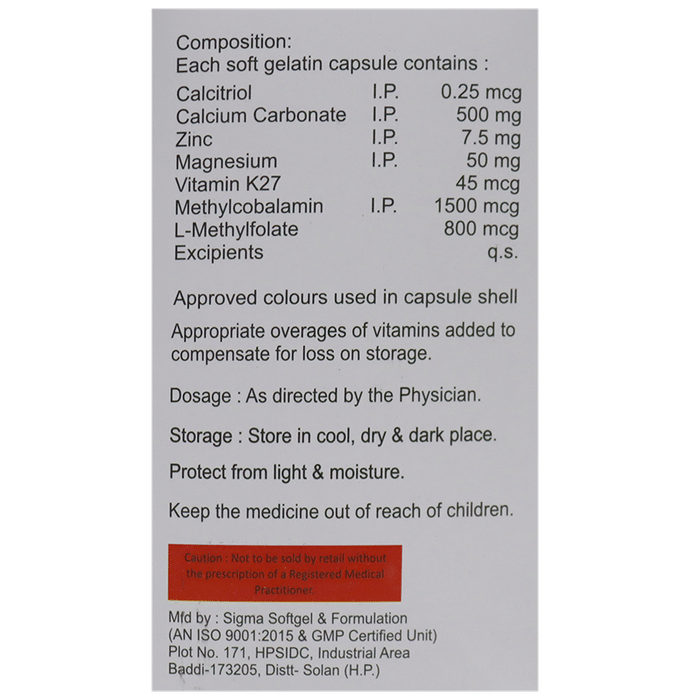 Calcipack-XP Softgel Capsule