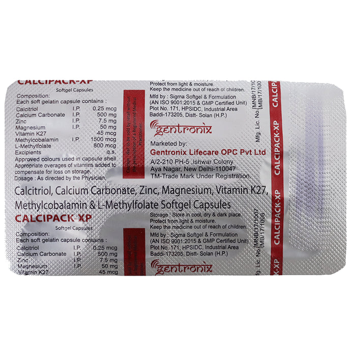 Calcipack-XP Softgel Capsule