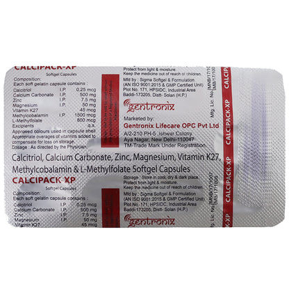 Calcipack-XP Softgel Capsule