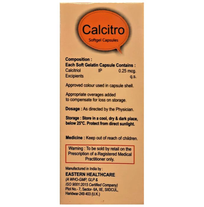 Calcitro Softgel Caspule