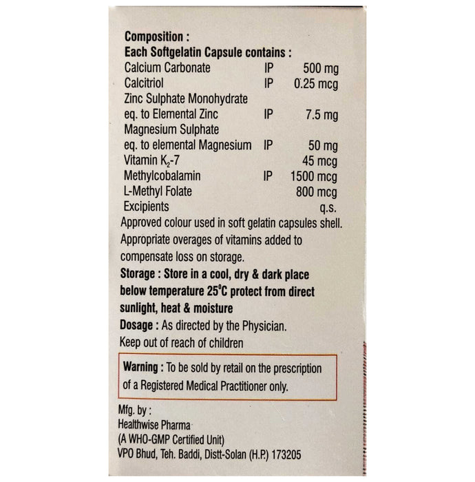 Calciward K27 Softgel Capsule