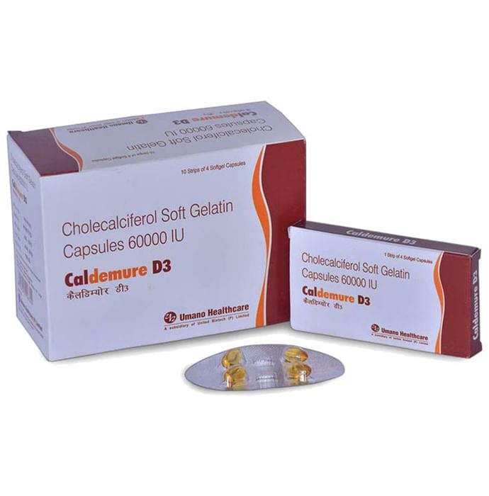 Caldemure D3 Soft Gelatin Capsule - Classic Derma