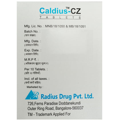 Caldius-CZ Tablet