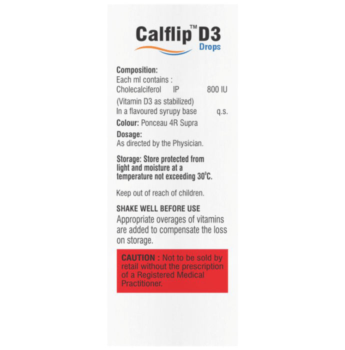 Calflip D3 Oral Drops