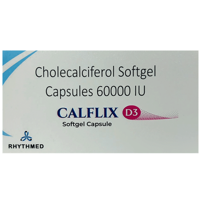 Calflix D3 Softgel Capsule - Classic Derma