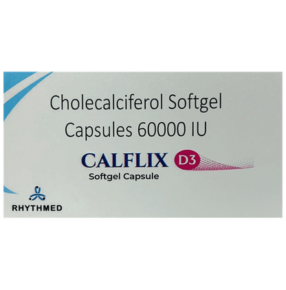 Calflix D3 Softgel Capsule - Classic Derma