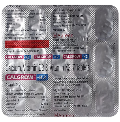 Calgrow-K2 Tablet