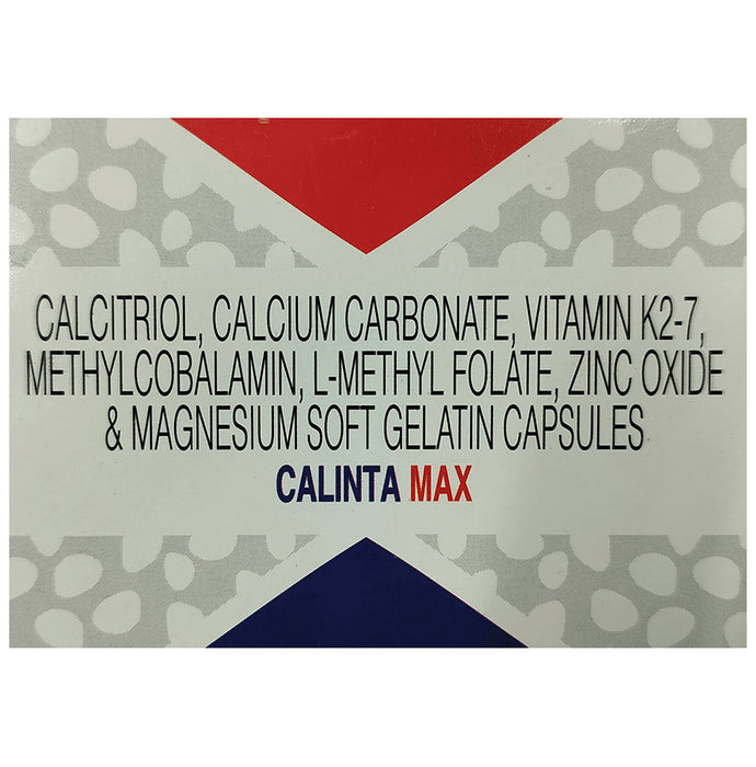 Calinta Max Soft Gelatin Capsule - Classic Derma