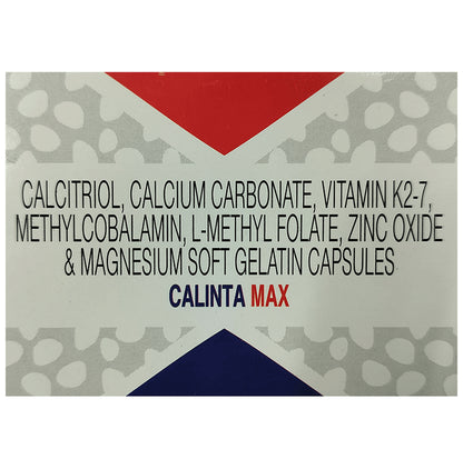 Calinta Max Soft Gelatin Capsule - Classic Derma