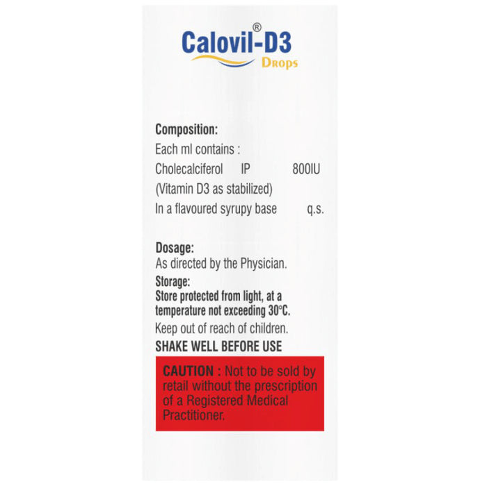 Calovil-D3 Oral Drops
