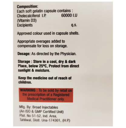 Calpalm 60K Softgel Capsule