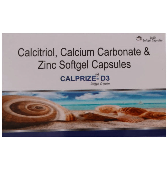 Calprize-D3 Softgel Capsule - Classic Derma